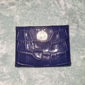 Tory Burch Parker Embossed foldable card case